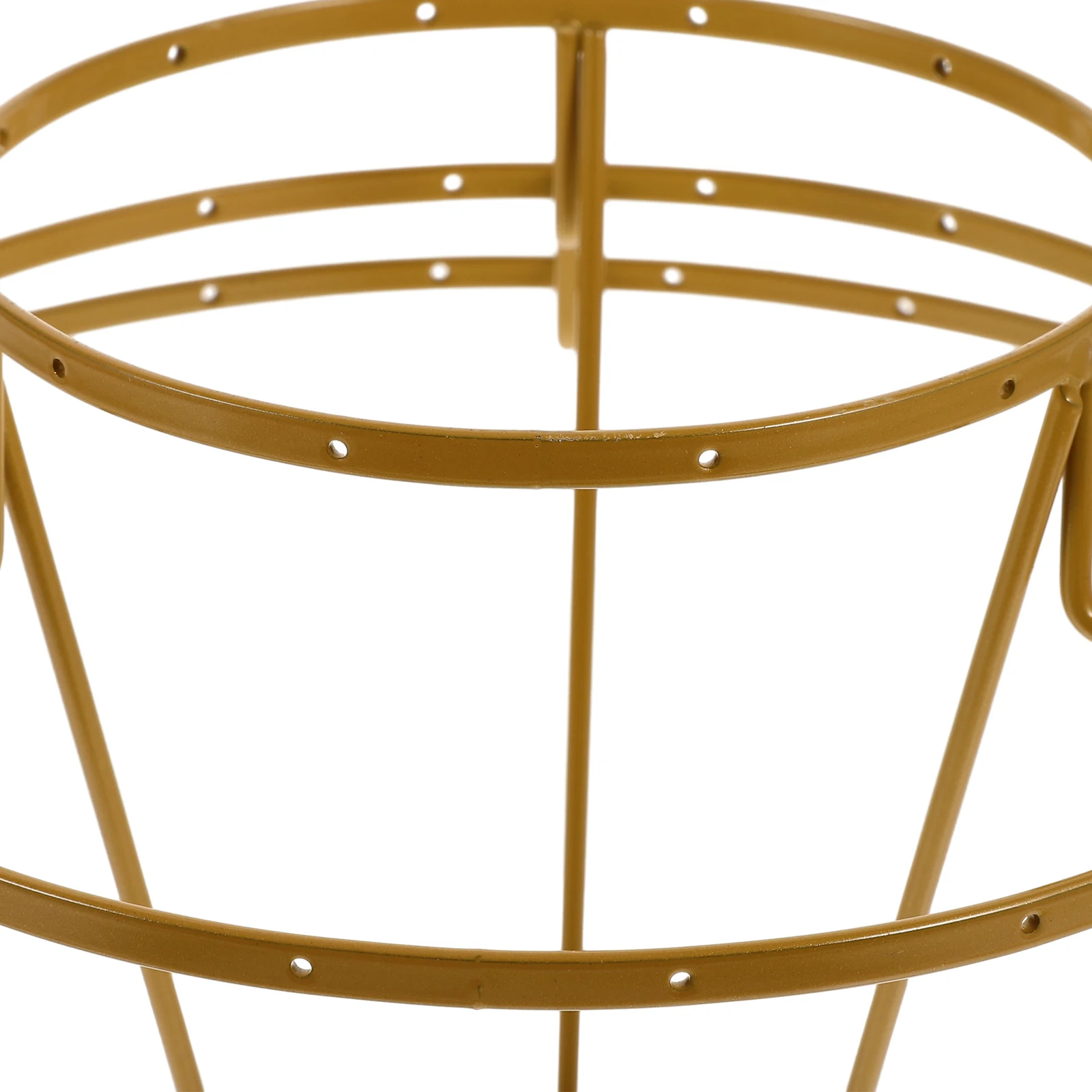 

Iron Frame Lamp Shade Ring Metal Wire Hoop Chandelier Replacement Light Cage Guard For DIY Home Restaurant Coffee Shop