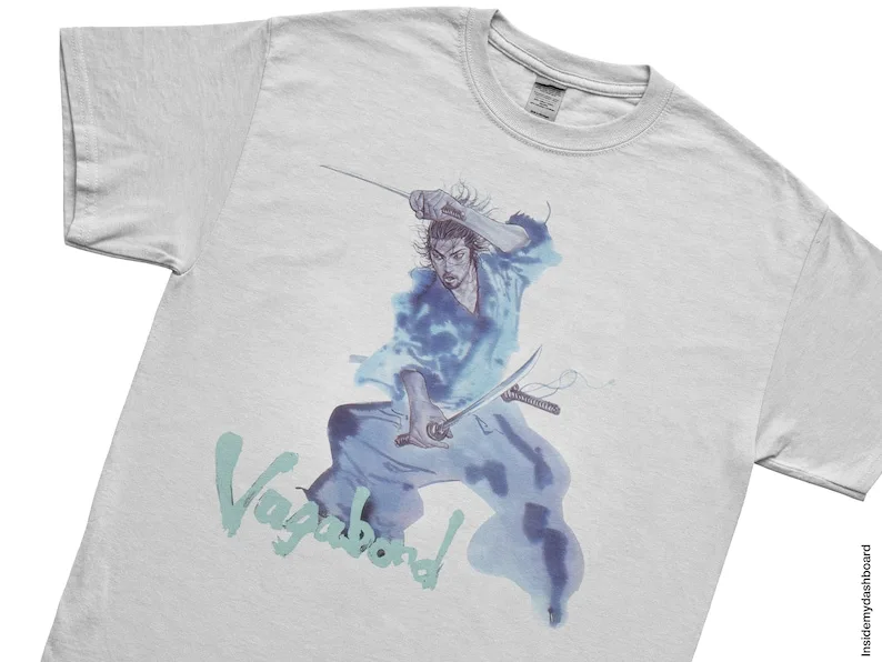 

Vagabond Striking Motion Logo T-Shirt, Vagabond Manga Tee