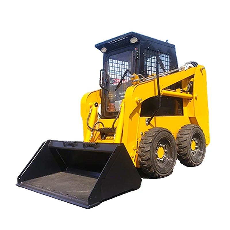 

Europe Agriculture Skid Steer Loader With Attachments Multifunctional Skid Steer Loader 900kg Farm Mini Skid Steer Loader
