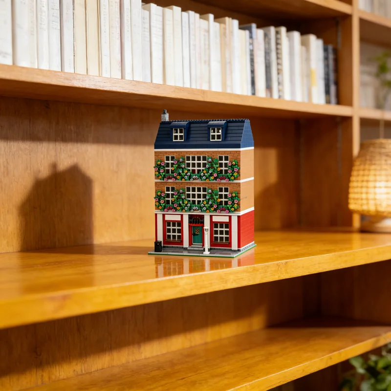 

3674pcs MOC Two Black Cats Irish Pub Modular Streetscape Model Building Blocks Architecture Toy Christmas Gifts Brick Kids DIY