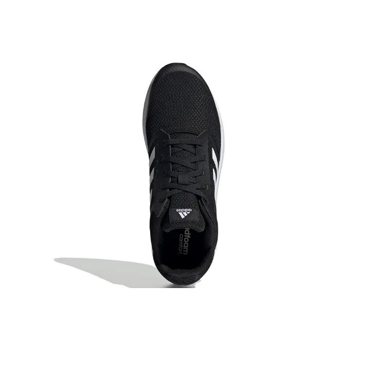 Adidas Galaxy 5 Fabric Breathable Low top Running Shoes Men's Black White FW5717