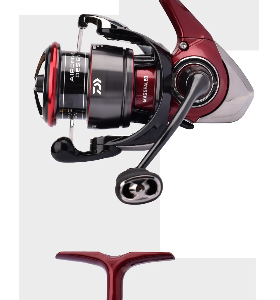 2025 Original DAIWA Angelspinnrolle FUEGO CS LT 1000-6000 Angelrollen 5 kg/10 kg/12 kg Leistung 5,3:1/6,2:1 Meerwasserrollen – Detail 13