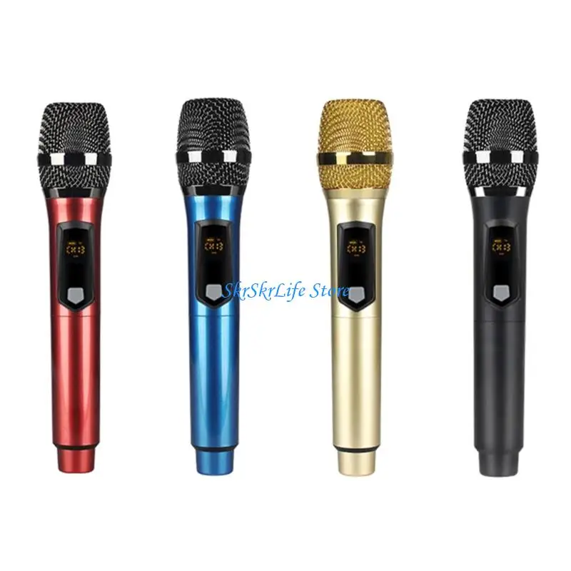 

E65E Stable Wireless Microphone 2.4G Plugs Play For Multiple Devices 8 Hours