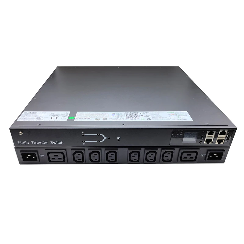 

Static Transfer Switch 19-inch Rack Dual Switch Cabinet Power Distribution Unit