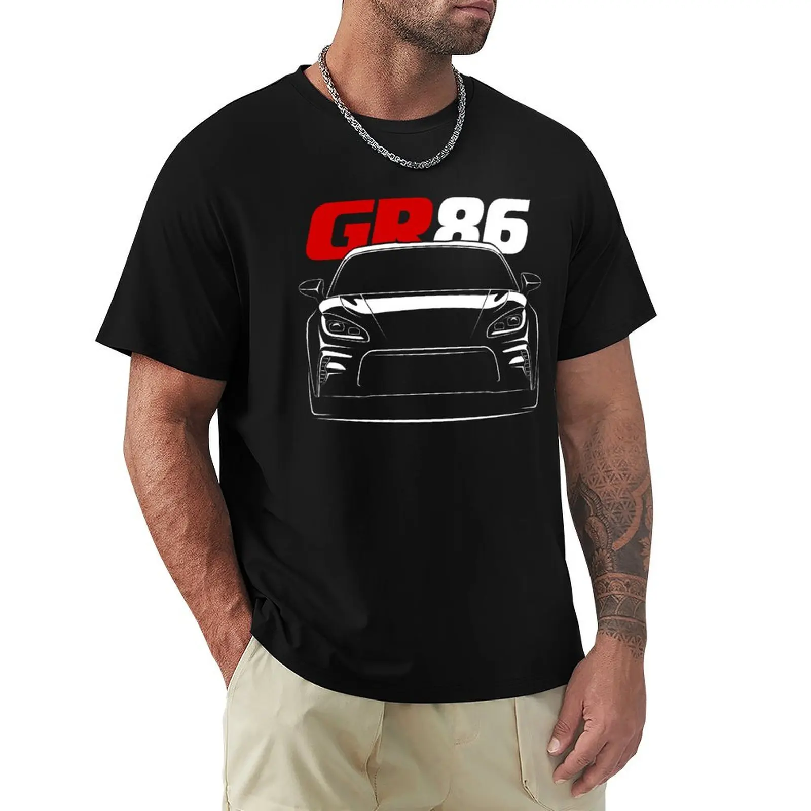 GR86 Silhouette T-Shirt Sun Block Outdoor T-Shirt