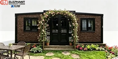 Foldable House 2 Bedroom 20ft Expandable Prefabricated Container House Residential Modular Home Ready to Occupy