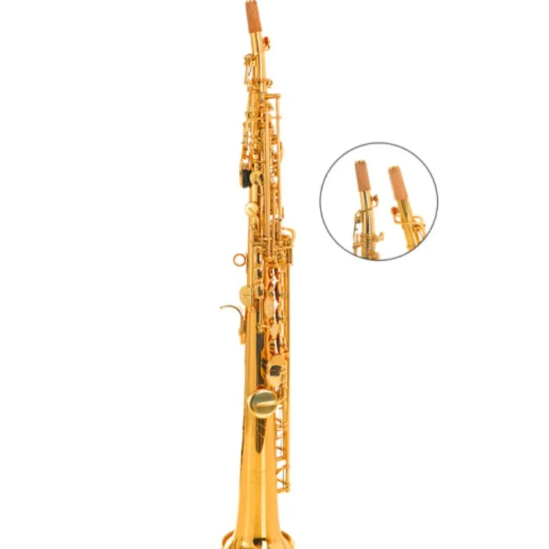

Saxophone Split/integrated Soprano Saxophone Wind Instrument Professional Performance for Beginners