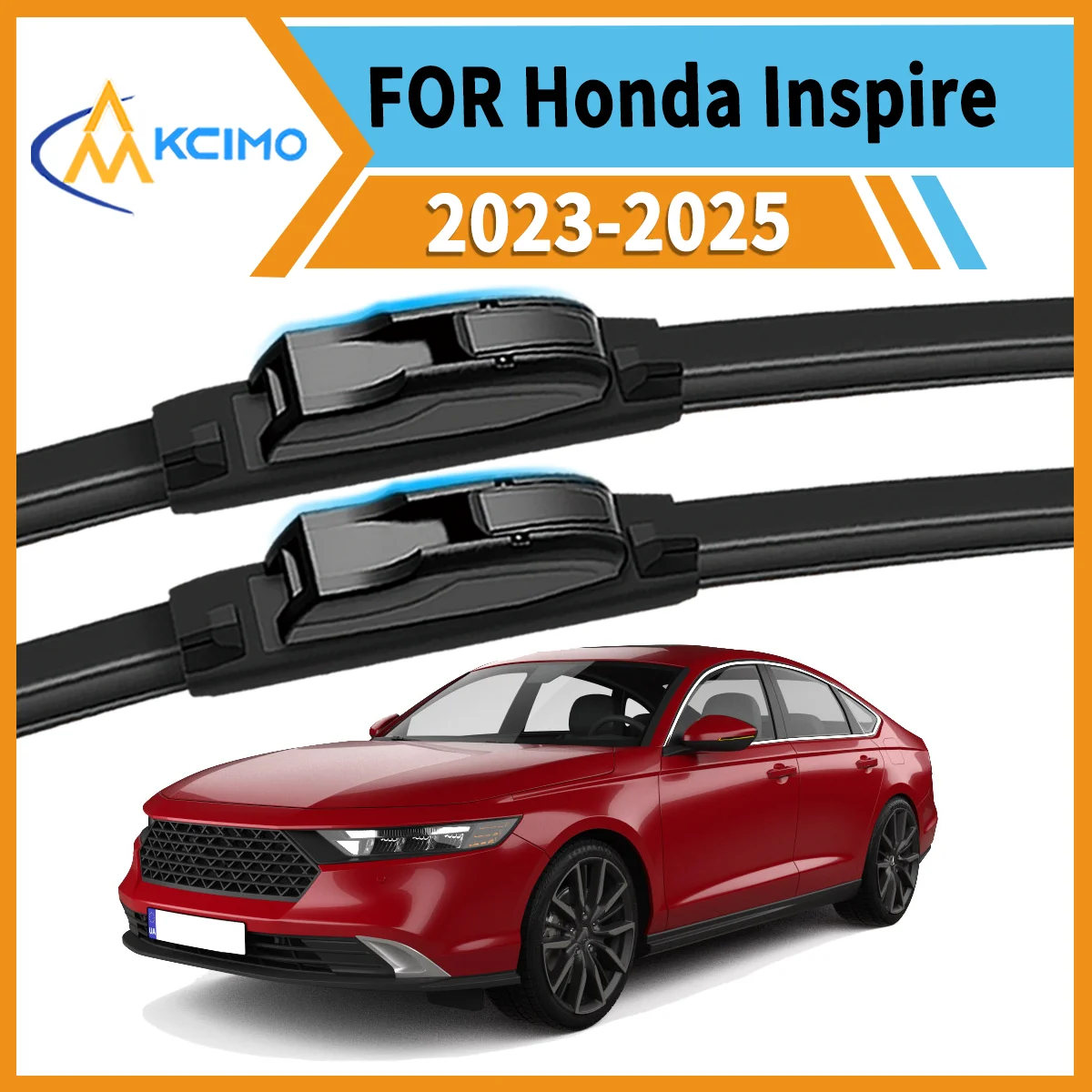 

Upgrade Your Visibility 2 Front Wiper Blades for Honda Inspire 2023-2025 All-Season Performance Crystal Clear View Safe Driving