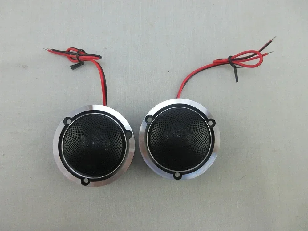 2PCS High Quality Car Fever Soft DOME Tweeter Head Boy Car Small Tweeter Head Stereo Modified Tweeter