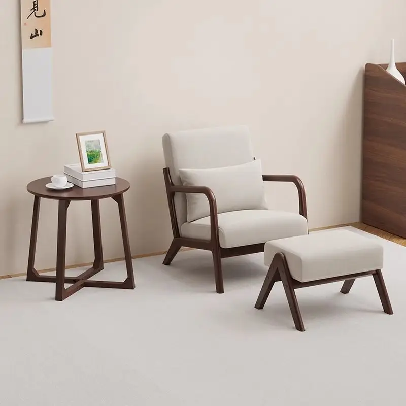 #f - Perfect for Tea Time, Cafe & LeisureFabric Sofa Chair for Small Spaces: Ideal for Bedroom, Apartment, Living Room, Balconyc