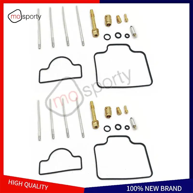 2SET Motorcycle carburetor repair kit floating needle valve seat gasket for Suzuki RGV250 Gamma VJ21 VJ22 RGV VJ 250 21 22