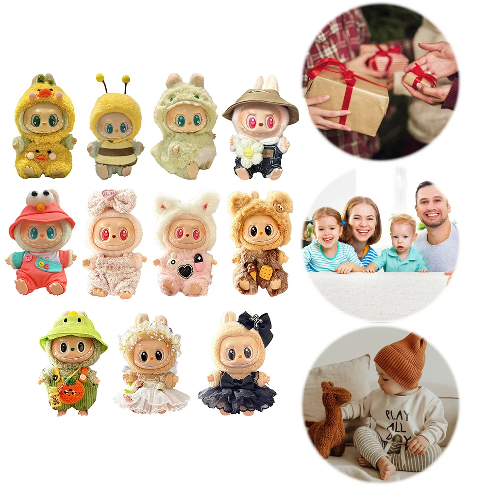 

Кукла, маленькая одежда, плюшевая кукла, пеленальная одежда, костюм, милая одежда с героями мультфильмов, аксессуары для кукол