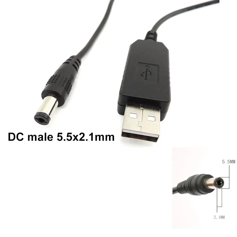 Picture 7: DC 5V to USB 9V 8.4V 12V 12.6V Step UP Module Power Boost Line power supply connector cable adapter Converter for power bank