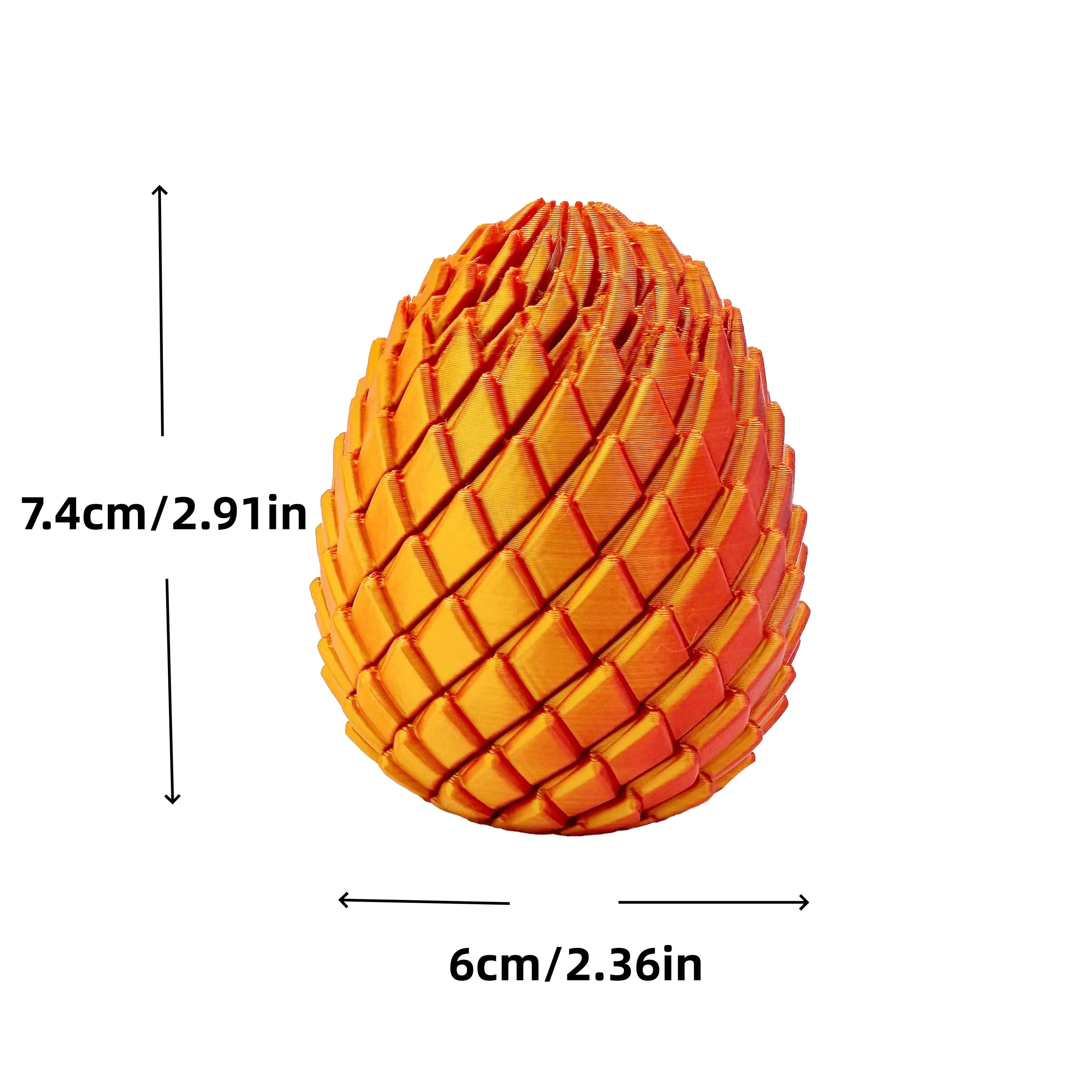 3D printed dragon scale egg, a creatively designed stress-relief and relaxation tool, is an excellent choice for holiday gifts