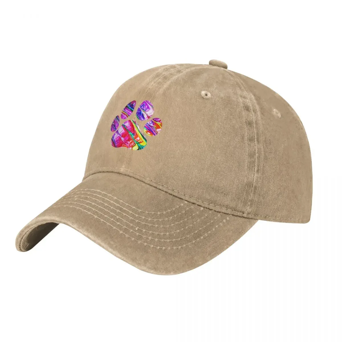 Paw Print Baseball Cap New Hat Beach Outing Male Women's