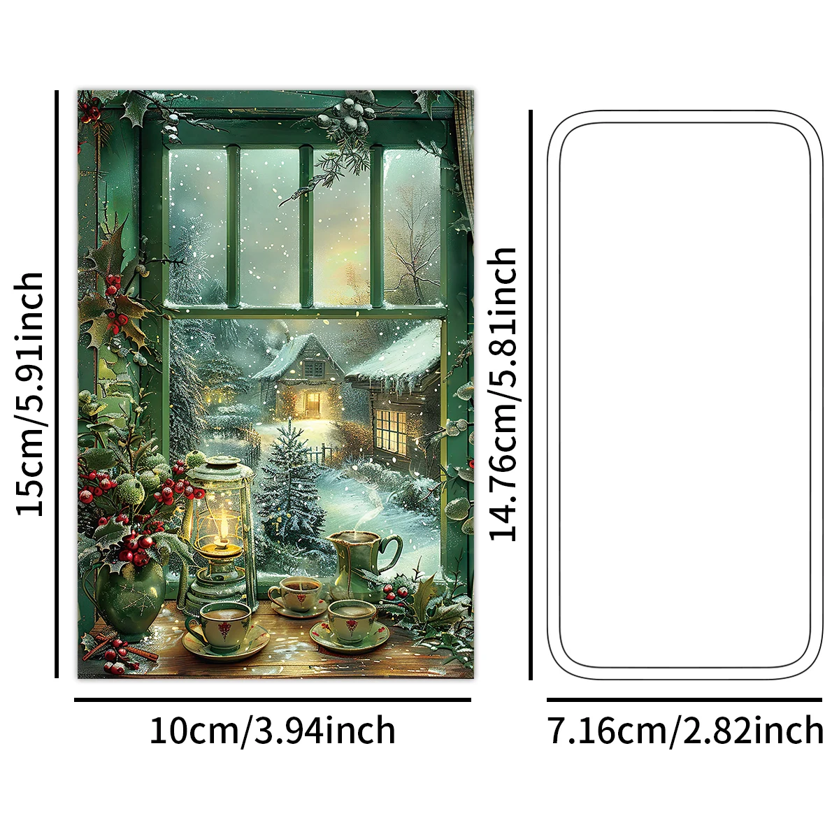30pcs Vintage Christmas Green  - огляд і ціна Art Craft Village