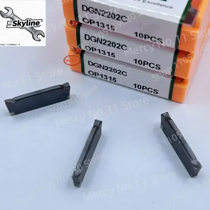 10pcs for DGN2202C OP1215 OP1315 for DGN3102C OP1215 OP1315 CNC Carbide Inserts For Stainless Steel