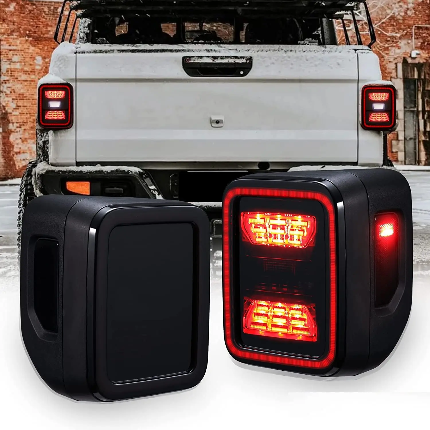 Spedking  wholesales high quality Car Offroad 4x4 Auto Accessories JT 4 door tail light for jeep Gladiator