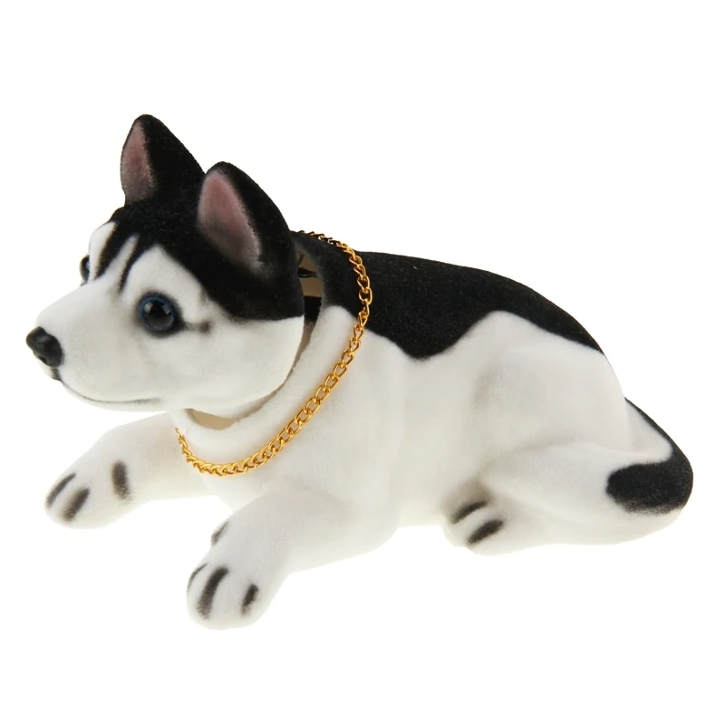 

Brand New And High Quality Lovely Husky Nodding Dog for Car Decoration Car Interior Decorative Dropshipping