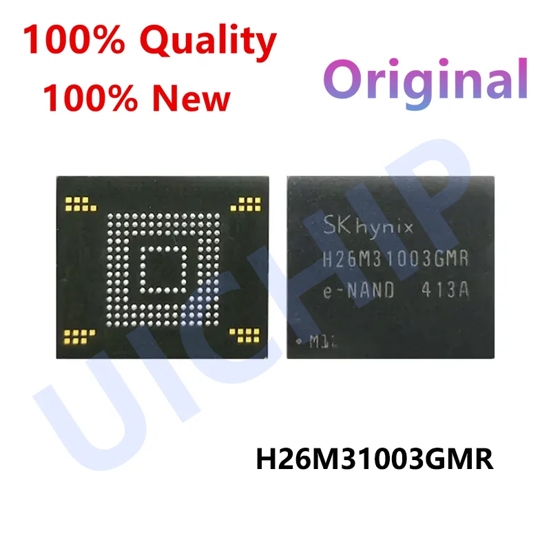 (1-5pcs) 100% Test Very good product H26M31003GMR H26M31003GM 26M31003G H26M31003 chip reball with balls IC BGA