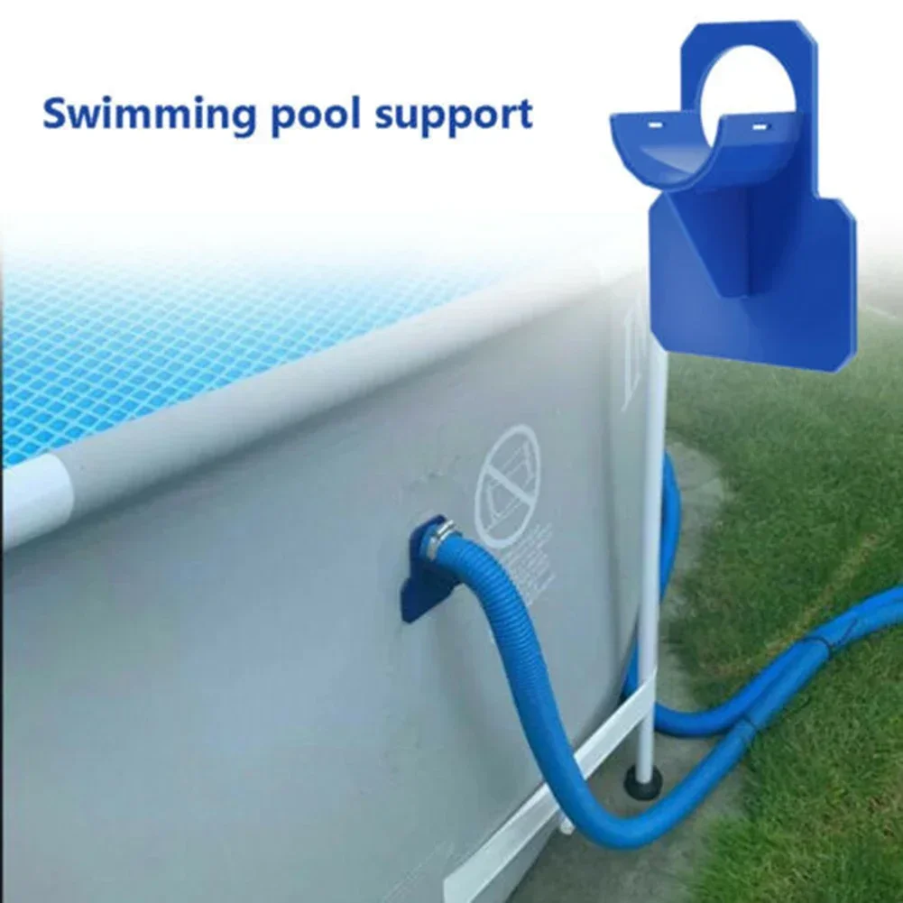 Swimming Pool Pipe Holder Hose Bracket Mount Supports Pipes For Intex Above Ground Hose Outlet With Cable Tie Fixing Accessories