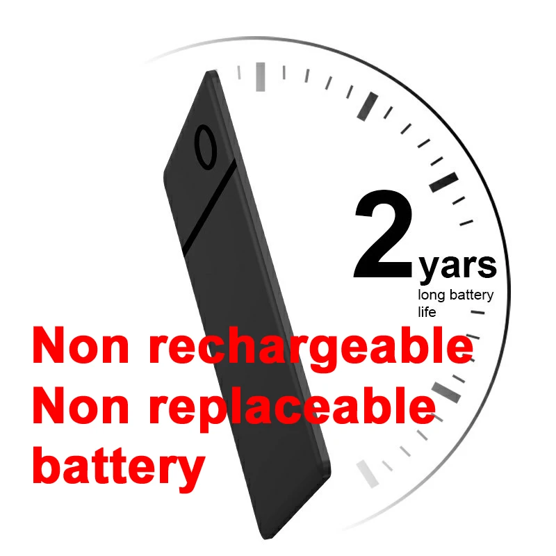 Card Finder เข้ากันได้กับ iOS Find My APP สมาร์ทแท็กกระเป๋าสตางค์ติดตามการ์ด Global Mini GPS Tracker สําหรับคีย์กระเป๋ากระเป๋าเดินทาง