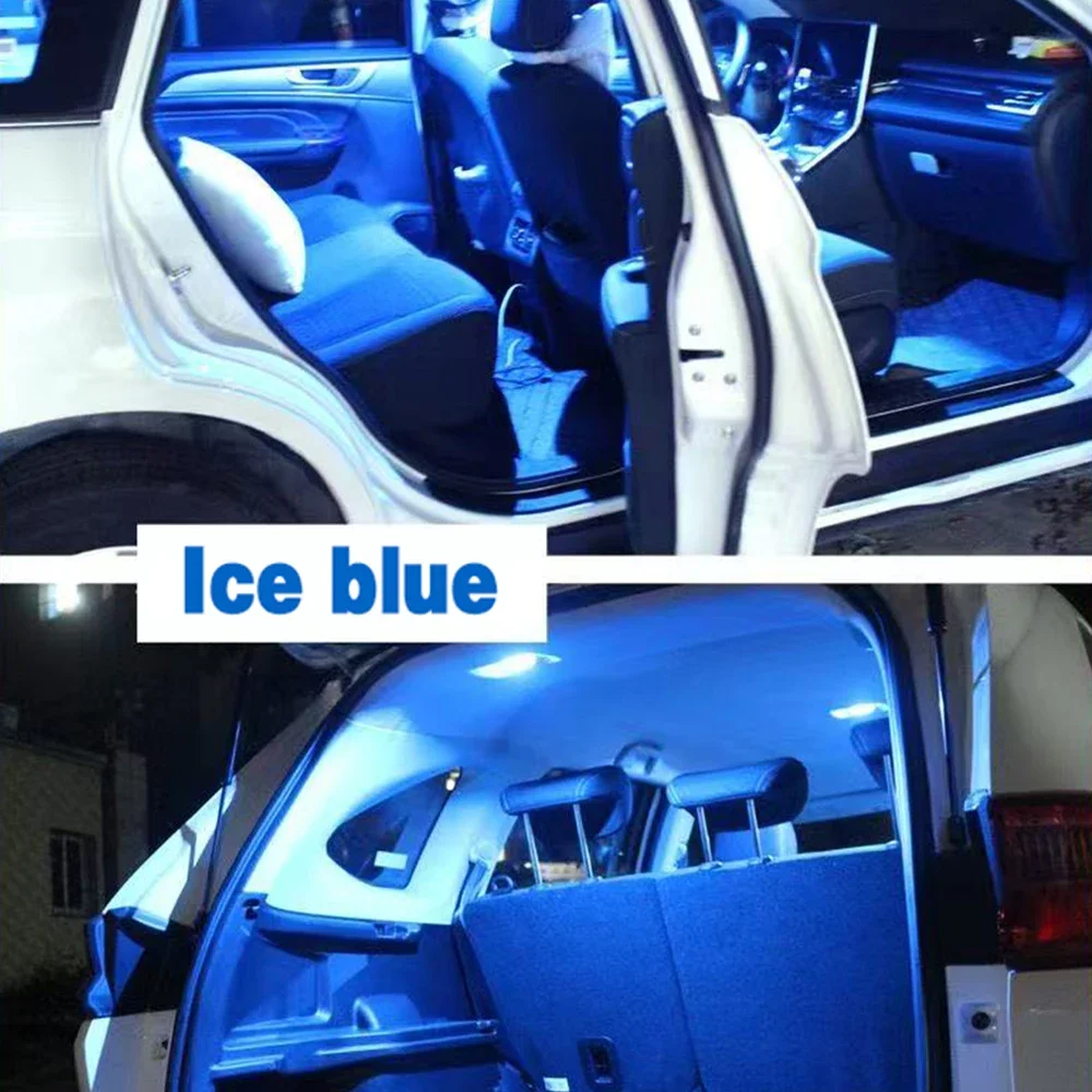 LED Interior Light License Plate Lamp Kit For BMW 1 3 5 6 7 Series E87 E81 F20 E46 E90 E91 E92 E93 E39 E60 E61 F10 F11 E63 F12