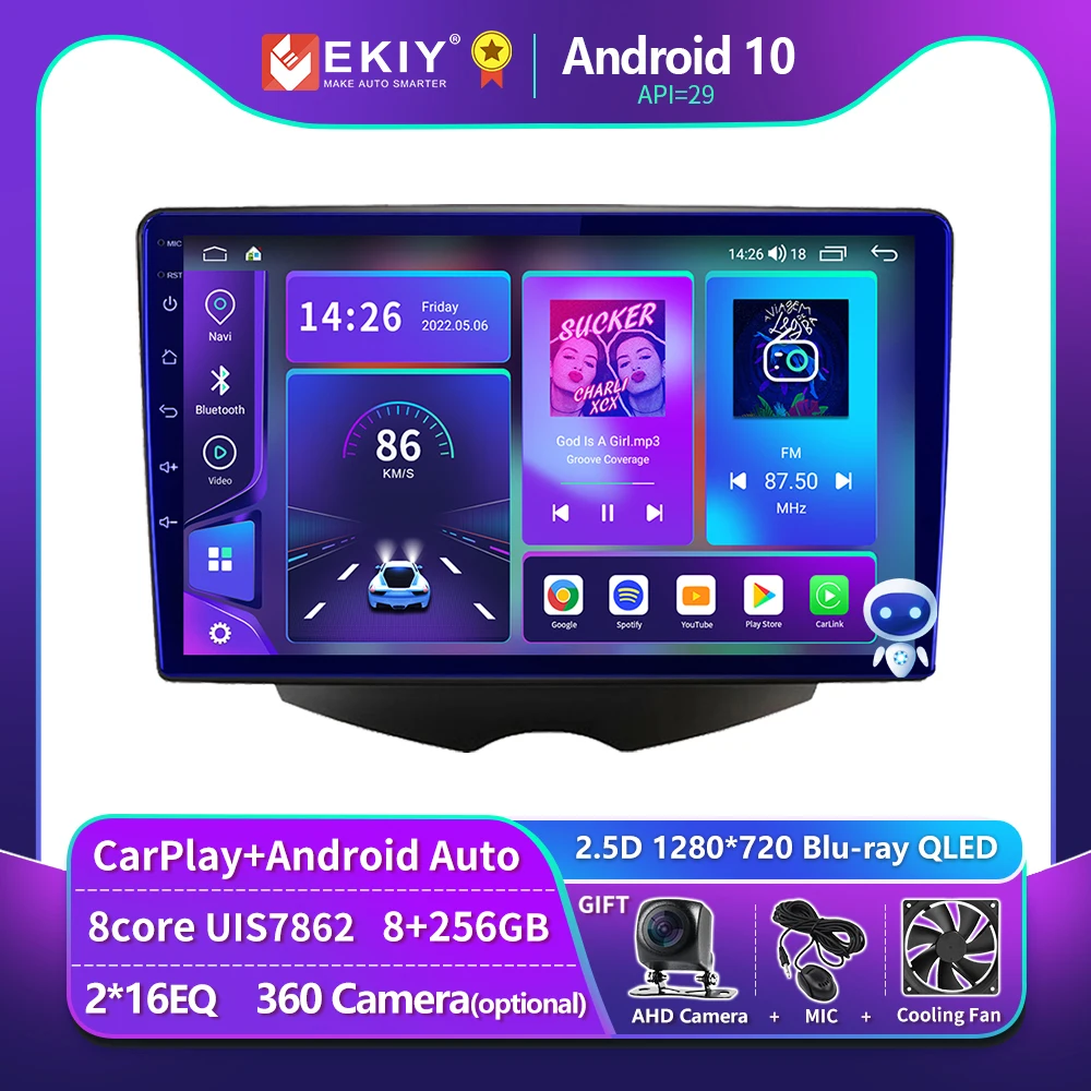 

EKIY T900 For Hyundai Veloster FS 2011 - 2017 Car Radio Multimedia Video Player Android Auto CarPlay Stereo Navi GPS 2Din Stereo