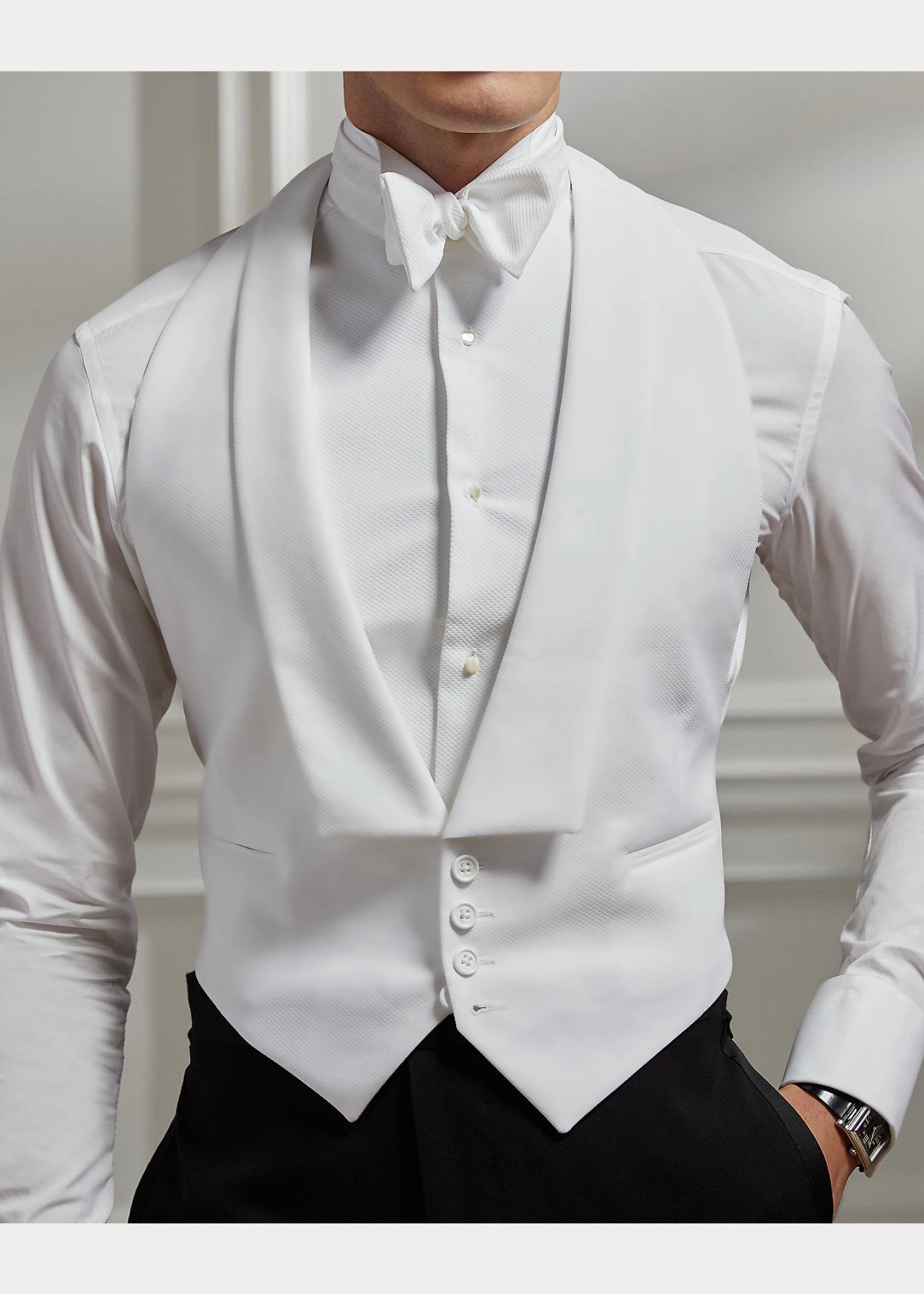 Homens Slim Fit colete de casamento, jaqueta sem mangas, único Breasted, dois bolso, colete masculino, Groomsmen Vest