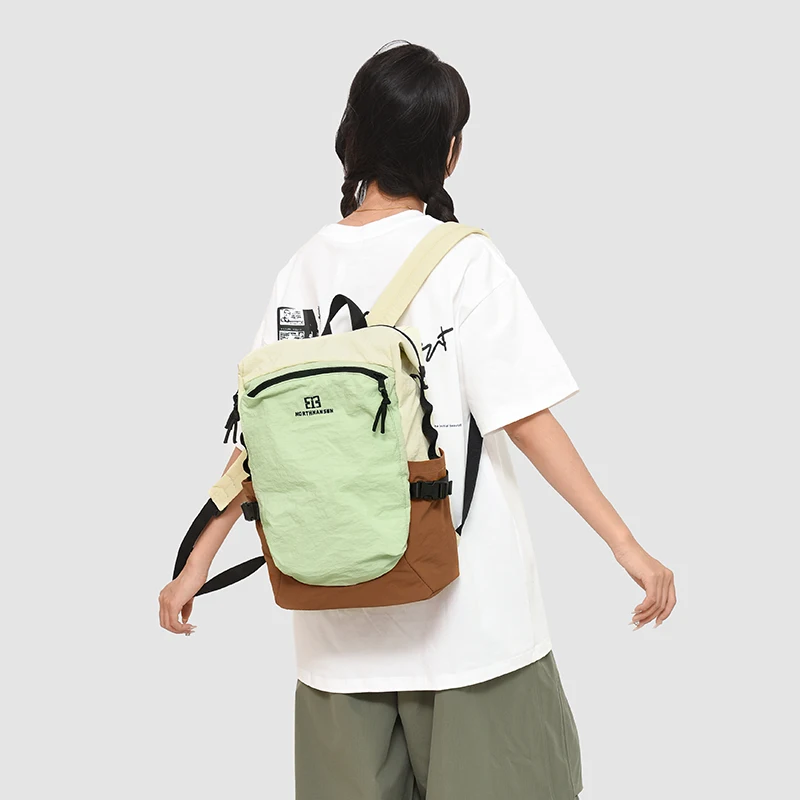 Korean Sle Outdoor Ultra-Light Casual Bapa ex Ba to School Hiking Bag Women's Versatile Traveling oulder Bag