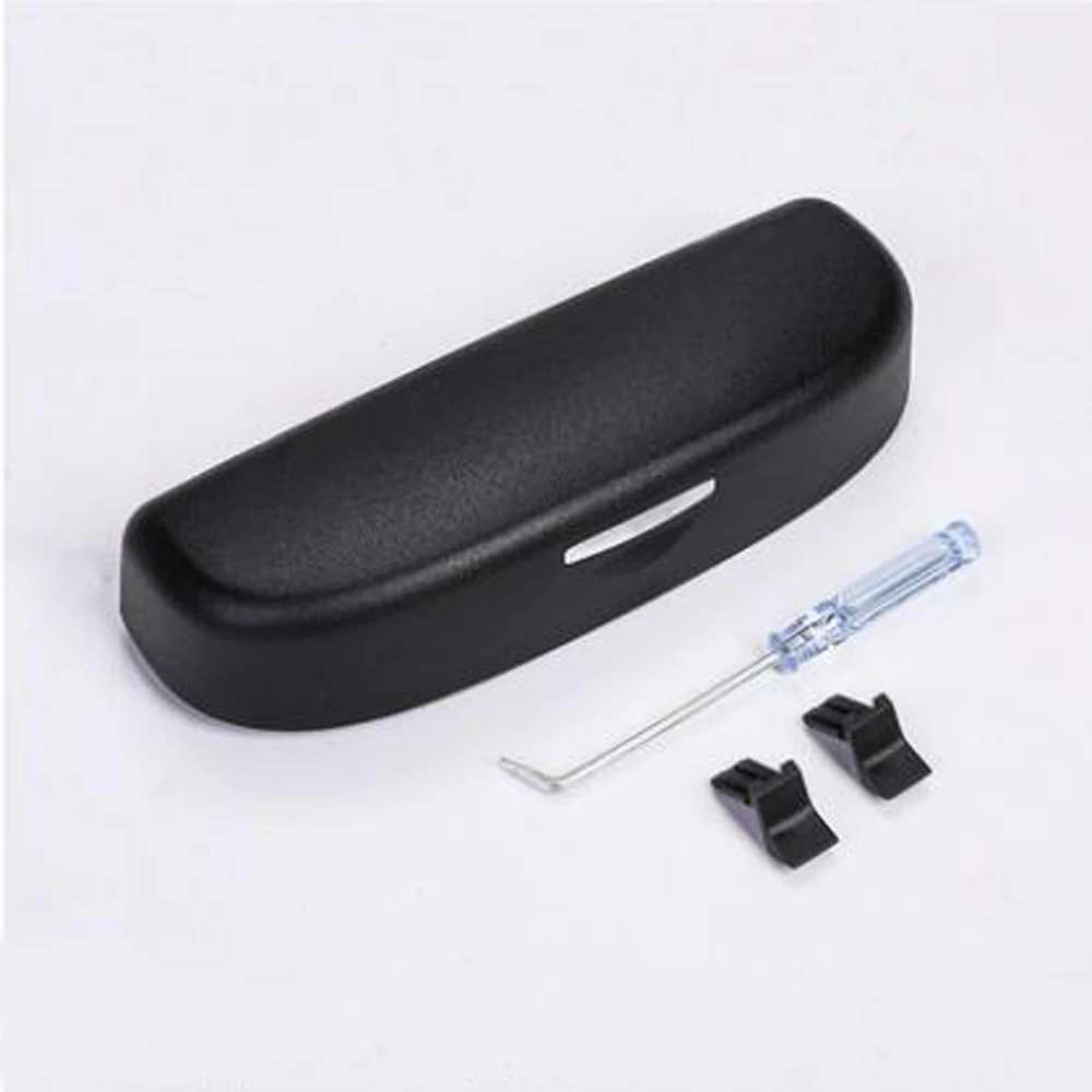 Car Glasses Case Sun Glasses Holder For Toyota SIENTA Vellfire Verso PROACE Hilux Tacoma Tundra 4Runner FT-EV FT-HT FT-AC AYGO