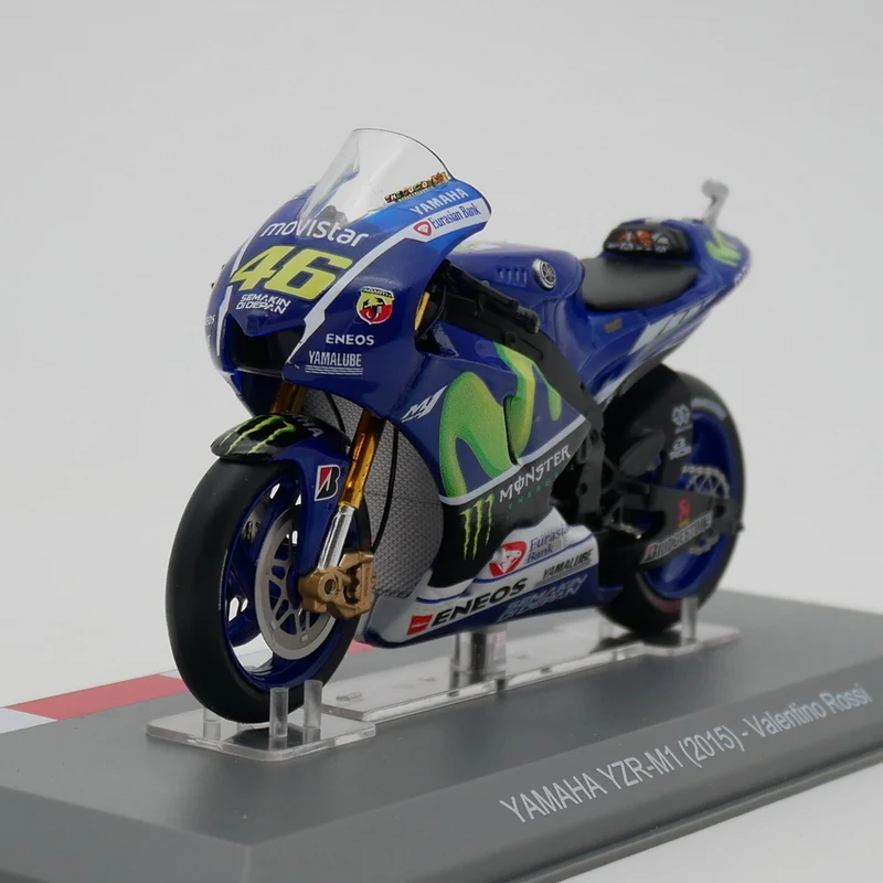 

Ixo 1:18 Scale Diecast Alloy Moto GP 2015 YZR-M1 #46 Motorcycle Toys Cars Model Classics Nostalgia Adult Gifts Static Display