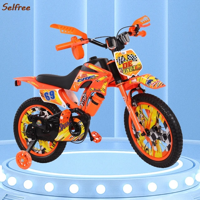 Selfree Children s Simulation Motorbike Outdoor Shock absorbing Non folding Children s Bicycle Men And Women Children Pedal Car AliExpress