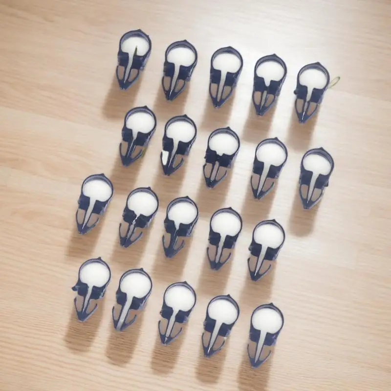 20x Heavy Duty Clips for Soccer Net Repair: Backyard Football Goal, Course and Travel Sports Hardware Replacement