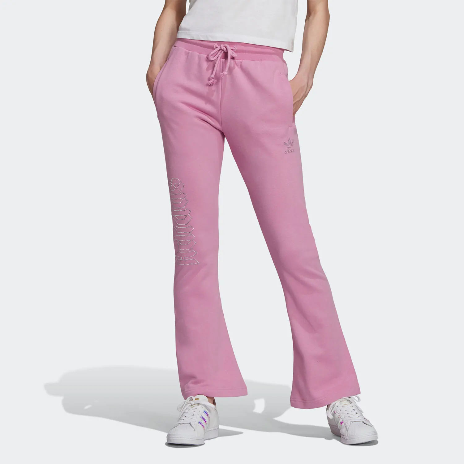 

Новые женские свободные брюки Adidas Originals Trefoil HF6771