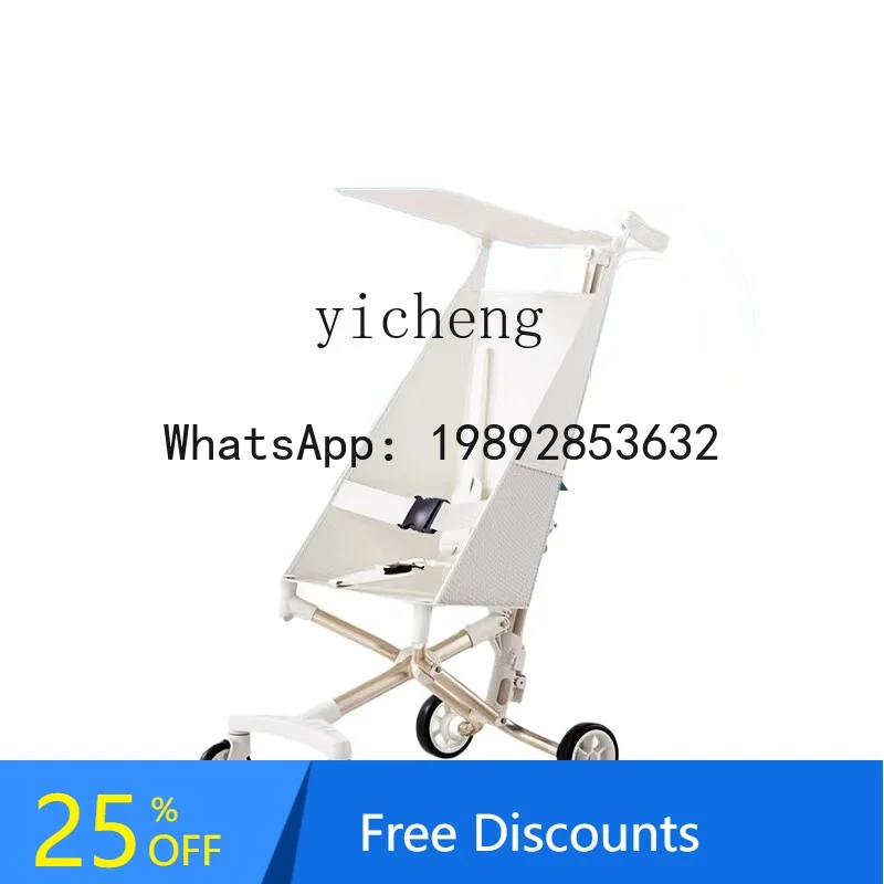 

AB Children's Portable Stroller Multi-Functional Tricycle Baby Walking Baby Walking Tool Hand Push Umbrella Car