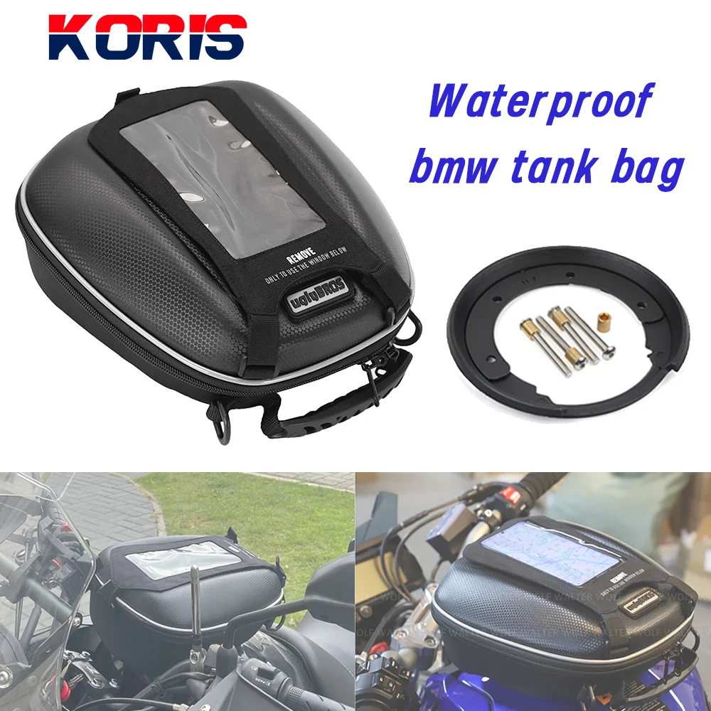 

For BMW R1200r R1250r R1200rt R1200rs R1250rs Motorbike Waterproof Fuel Tank Bag Storage Tanklock Saddle Tool Box R 1200 R RT RS