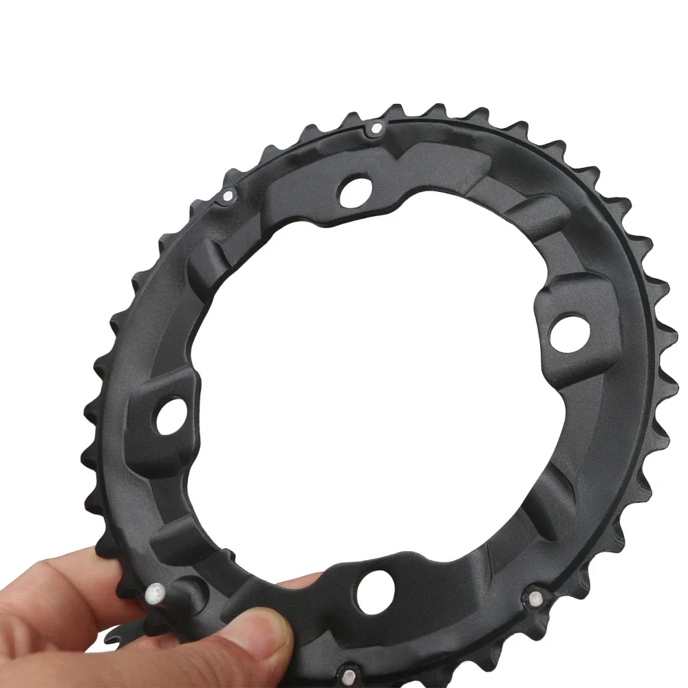 10 Speed 10S sprockets 24T 38T M610 M615 64/104BCD MTB Bike Chainring Bicycle Crankset Double Chainwheel Bike Crank Bike Parts
