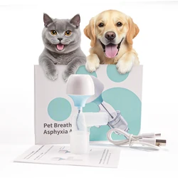 Pet Breathing Asphyxia Alertor For Cat Dog Veterinary Respiratory Choking Alarm Animal Anesthesia Breathing Monitor