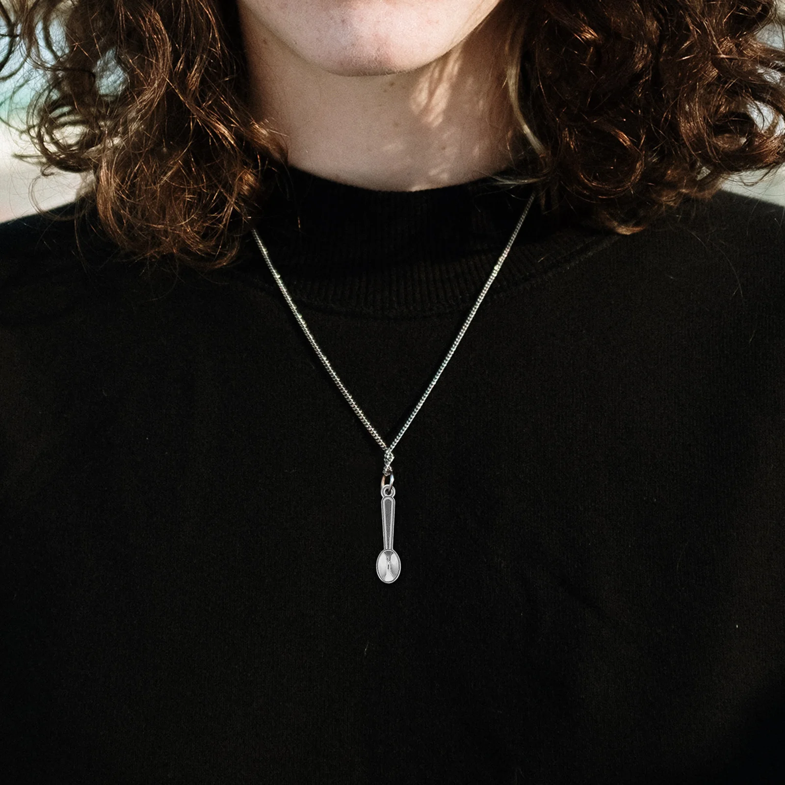 

100Pcs Mini Spoon Charms Alloy Vintage Style Tiny Pendants for DIY Necklace Bracelet Keychain Craft Supplies Crown Pendant