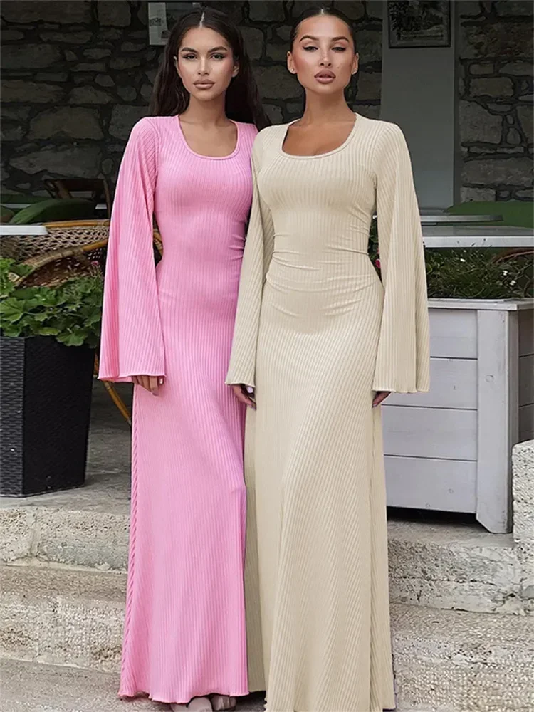 knee length dresses for ladies Modest Bell Sleeve Pencil Dress | Dress main image 0