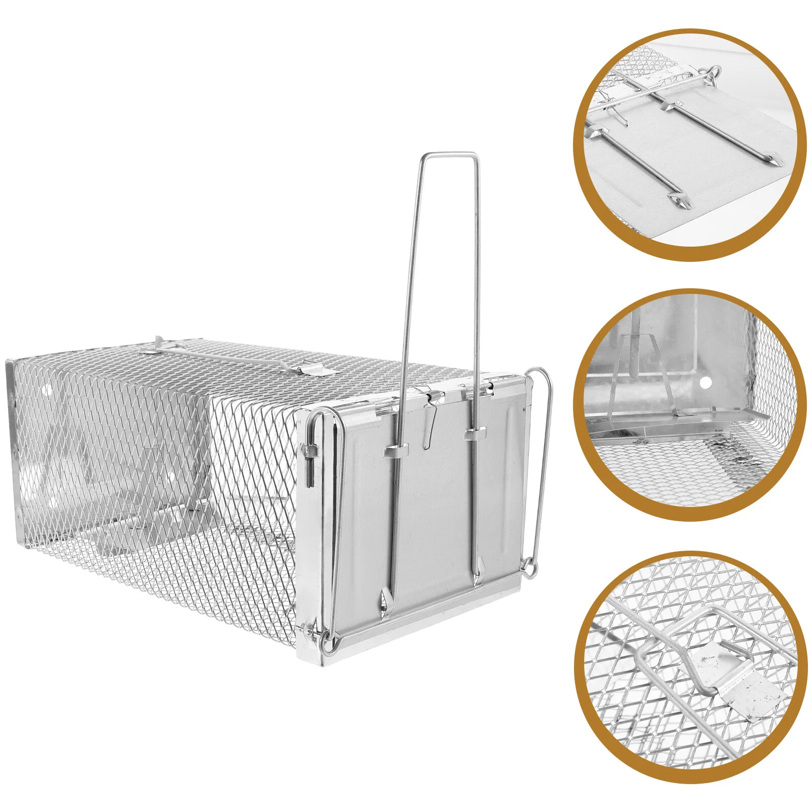 Rat Trap Mouse Cage Catcher for Rats Mice Hamsters Chipmunks Similar-sized Live Rodent