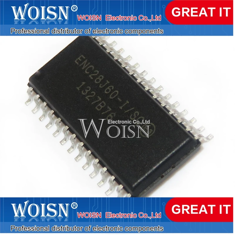 1-5-10pcs ENC28J60 ENC28J60-I/SO  Price discounts Spot supply