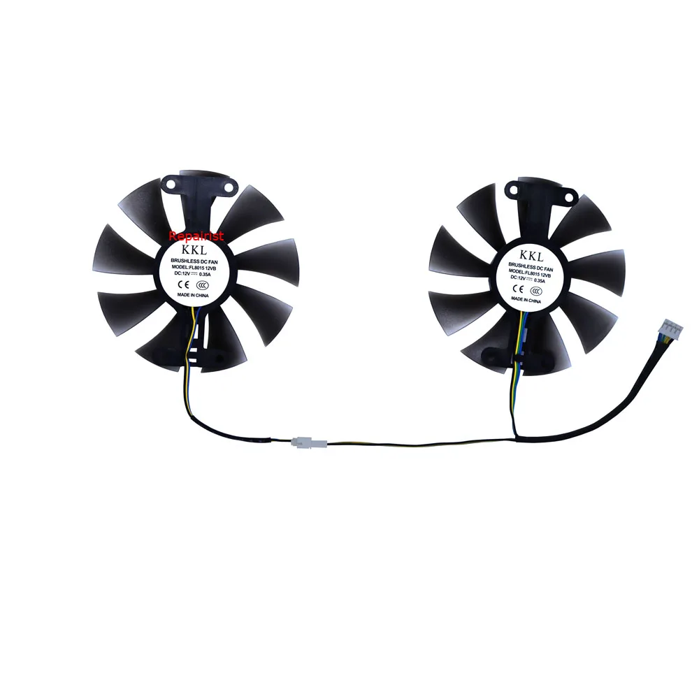 Ventilador de Placa Gráfica GPU Cooler para SJS AMD RX 580 RX580