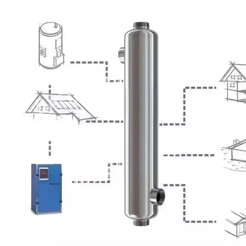 316 Stainless Steel Pool Heater Exchanger Efficient Pool Heater Exchanger Swimming Pool Heater Exchanger