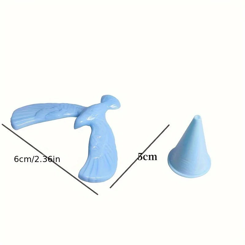 نسر الطيور الصغير التوازن - طائر متأرجح ممتع لتحدى الجاذبية، لعبة تعليمية وألغاز للأطفال، أداة العلوم والتكنولوجيا الإبداعية T #4