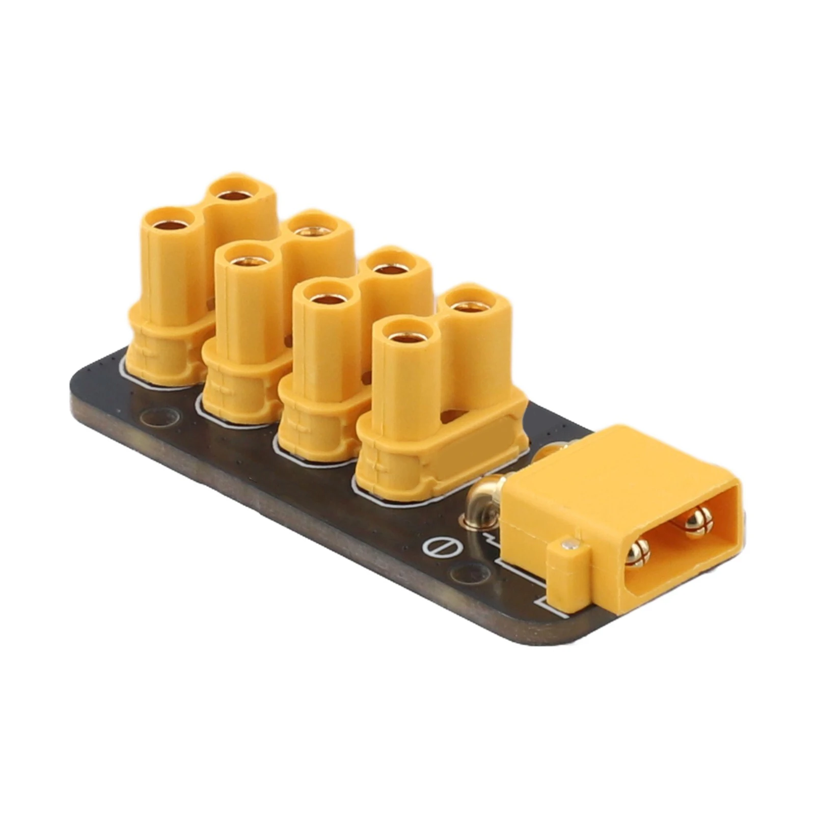 1PCS X T 30 To 4 Channel X T30 Plugss 200A Power Distribution Board Optional Base Shell For Robot RC Boat Submarines DIY Parts