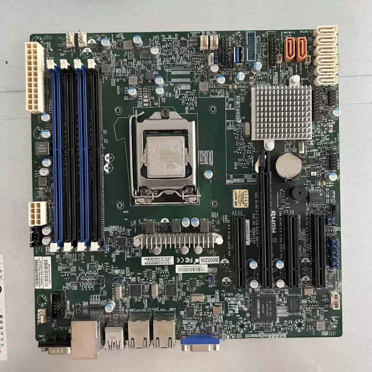 VivaX11SSM-F Server Main Board E3-1200V5V6 1151 C236 Chip Dual Gigabit IPMI