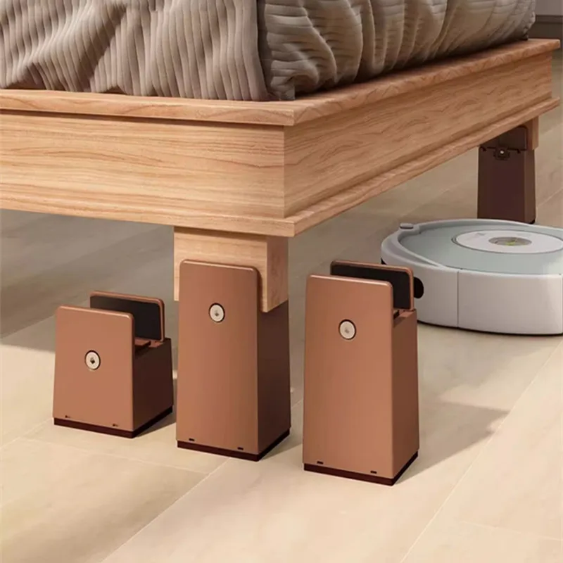 5/10CM Adjustable Chair Feet Riser Screw Clamp 2 4 Inch Height Heavy Duty Sofa Tables Bed Furniture Risers With Screw Clamp 4Pcs image 2