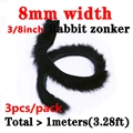 8mm solid black